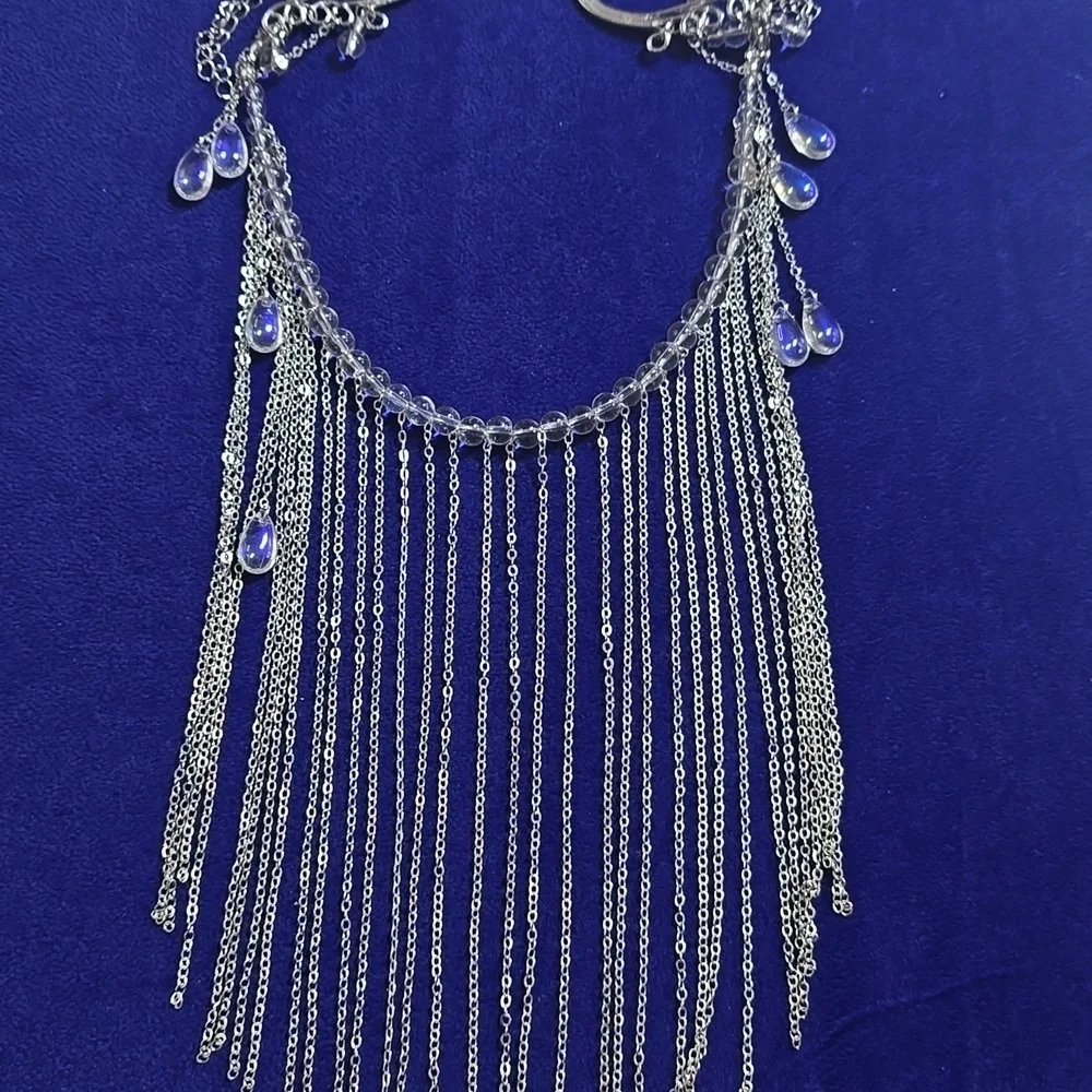 Face Veil with Tassel Jewelry